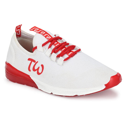 Timberwood White Causal Sport Sneaker Shoe - Designer mart