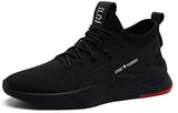 Trendy Black Solid Sports Shoes For Men - Designer mart