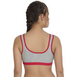 Women Multicoloured Polycotton T-Shirt Bras Combo Set of 3 - Designer mart