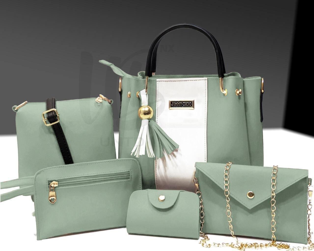 Creeper Fancy Women Brown Faux Leather/Leatherette Handbags