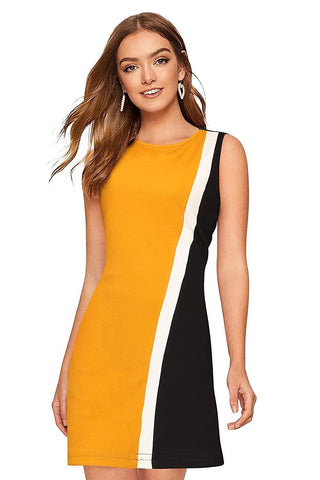 Women's Knee Length Bodycon Dress - Designer mart