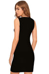 Women's Knee Length Bodycon Dress - Designer mart