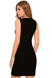Women's Knee Length Bodycon Dress - Designer mart
