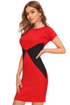 Women's Knee Length Dress. - Designer mart