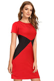 Women's Knee Length Dress. - Designer mart