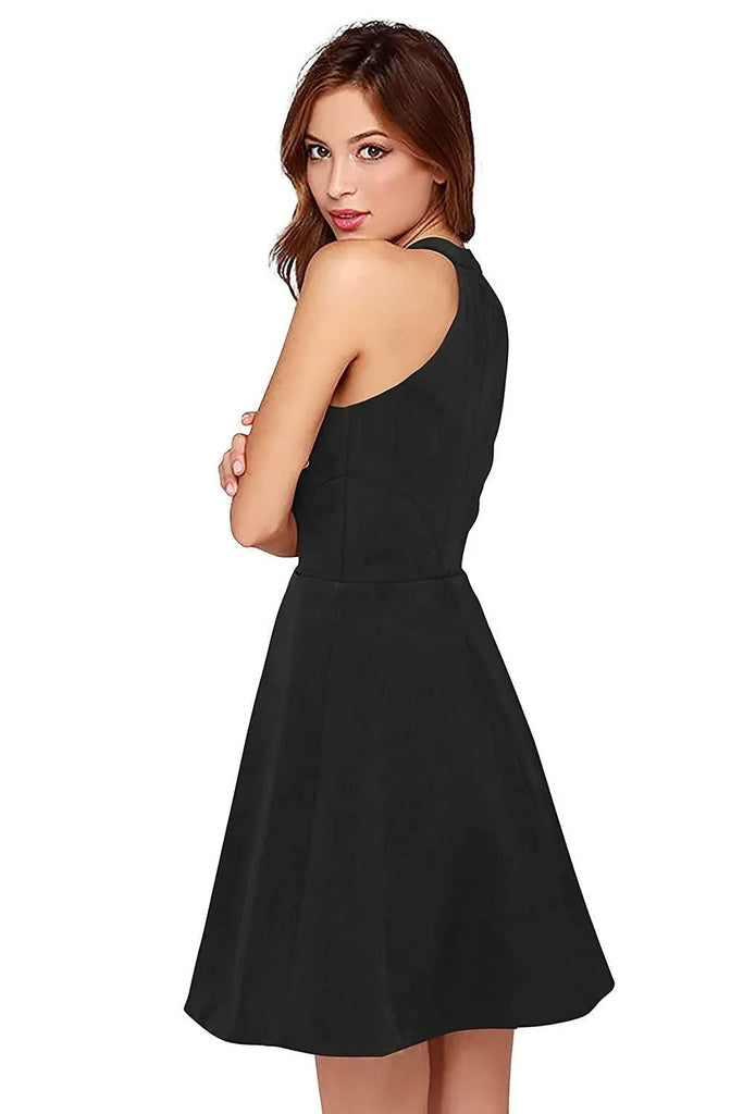 Women's Knee Length Skater Dress Women's Knee Length Skater Dress